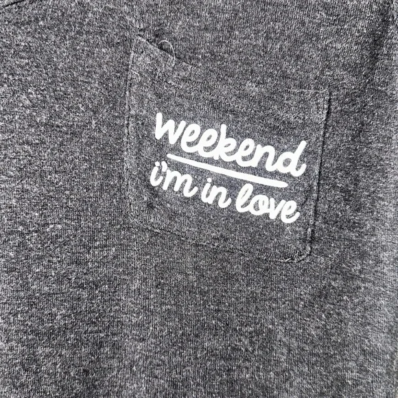 Distressed Black Tee - Picture 2 of 2